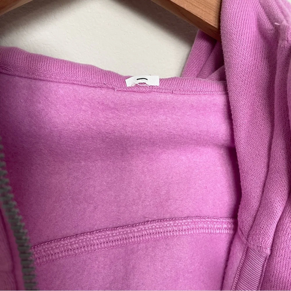 NWT Lululemon Scuba Oversized Half Zip Hoodie Dahlia Mauve Size XS/S - Picture 5 of 12